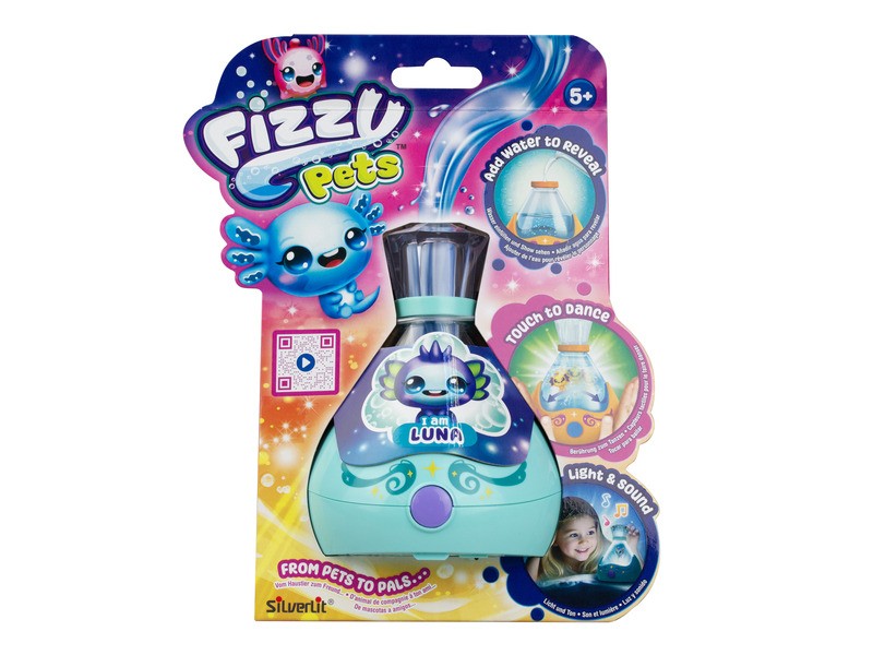 Fizzy Pets Luna vízi kiskedvenc - lombikos játék