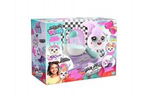 Hair-iffic Airbrush Plush hajszalon - kreatív fodrászjáték