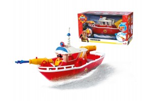 Sam a tűzoltó Titan tűzoltócsónak 32 cm figura