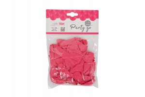 Magenta 25 cm lufi - 50 db/csomag