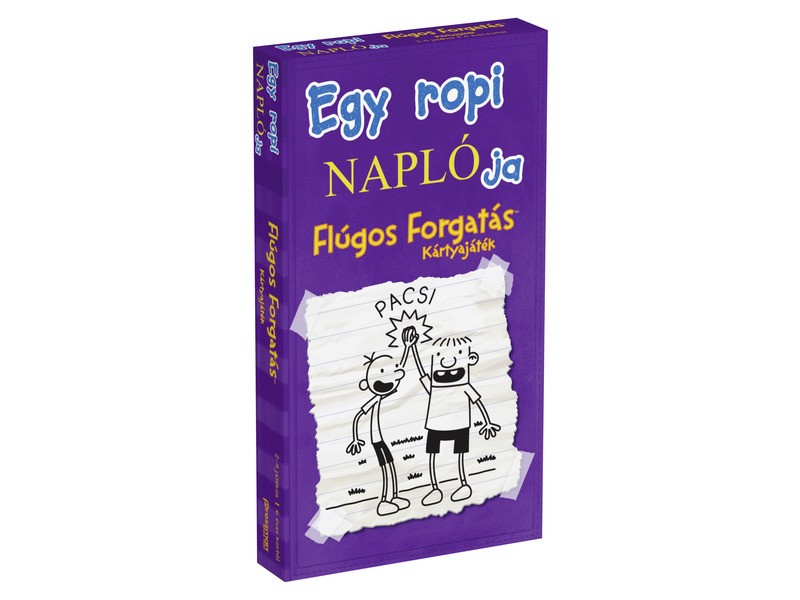 Egy ropi naplója – Flúgos Forgatás kártyajáték