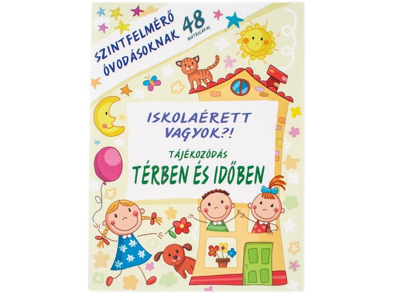 Iskolaérett vagyok?! — felkészítő füzet gyerekeknek