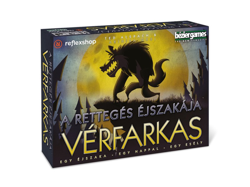 A Rettegés Éjszakája – Vérfarkas társasjáték doboza