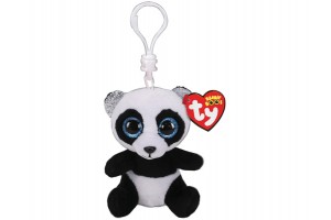 TY Beanie Boos Bamboo panda plüss kulcstartó 8,5 cm