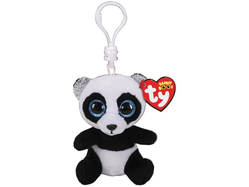 TY Beanie Boos Bamboo panda plüss kulcstartó 8,5 cm