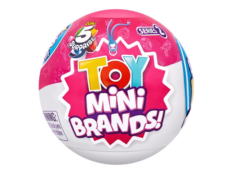 Minibrands Minitoys – 5 meglepetés labda