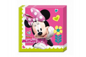Minnie Happy Helpers papír szalvéta 33x33 cm, 20 db