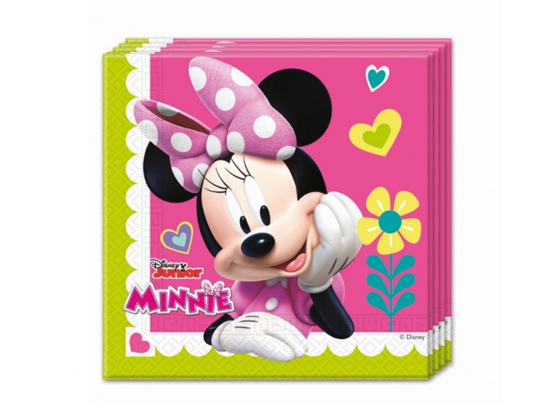 Minnie Happy Helpers papír szalvéta 33x33 cm, 20 db