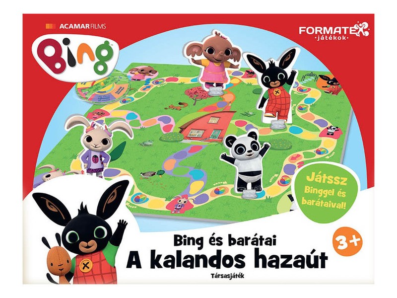 Bing és barátai - A kalandos hazaút társasjáték doboz