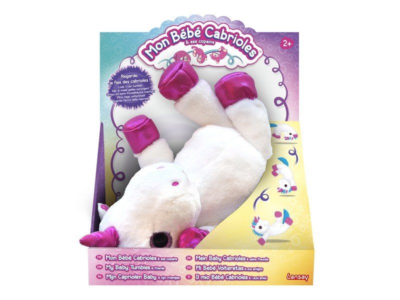 Bukfencező bébikornis plüss