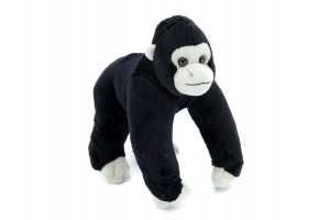 Gorilla plüss 15 cm - puha majom