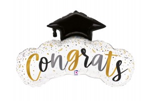 Ballagási fólia lufi 102 cm - önzáró szelep