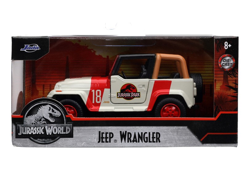 Simba Jurassic Park Jeep Wrangler 1:32