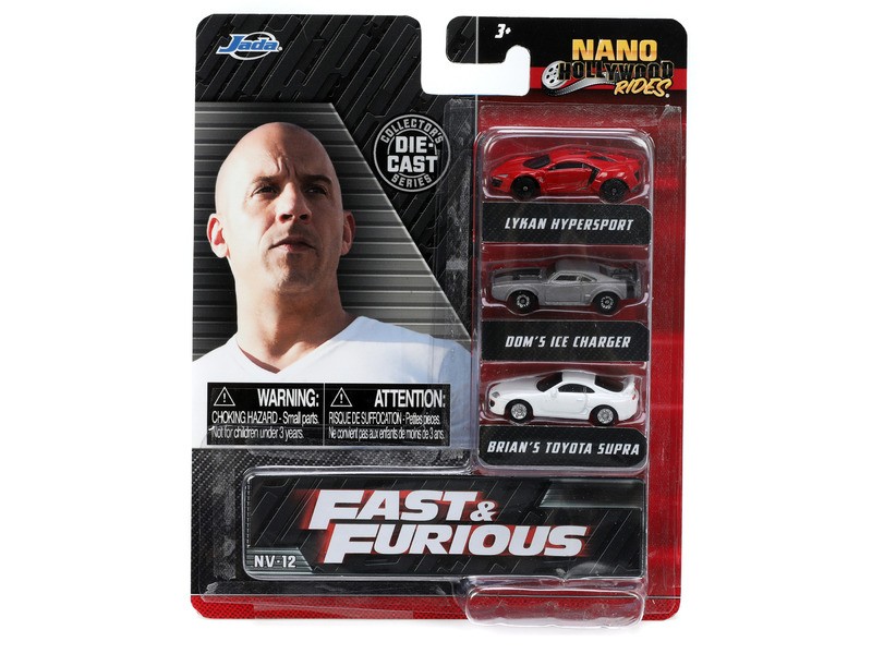 Simba Halálos iramban 3-pack: Lykan, Charger, Supra