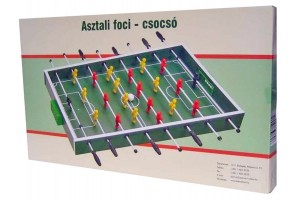 Asztali foci (csocsó) - 80×40 cm, masszív kivitel