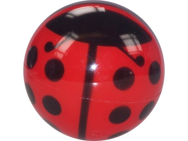 Katicás lakkfényű gumilabda 22 cm