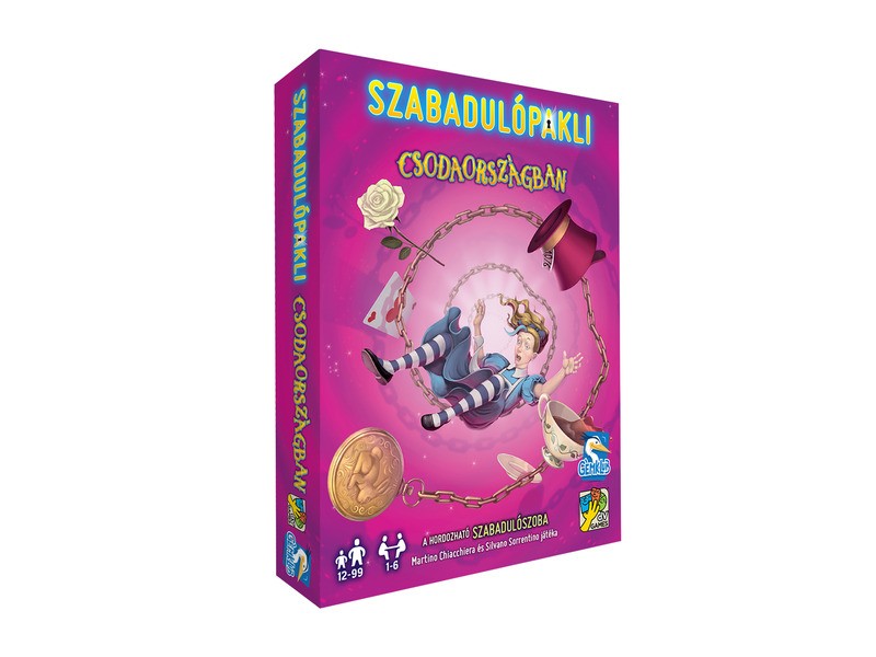 Szabadulópakli: Csodaországban – játékborító