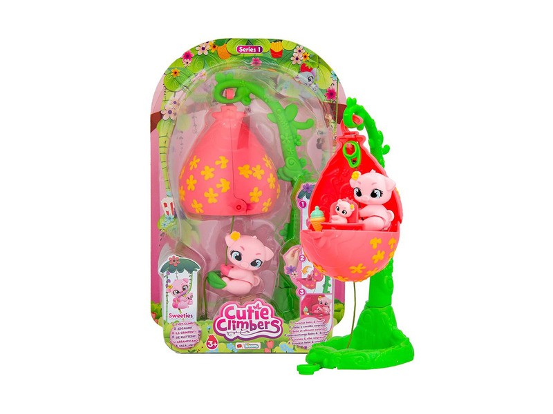 Cutie Climbers Cuki indázók - mászó figurák
