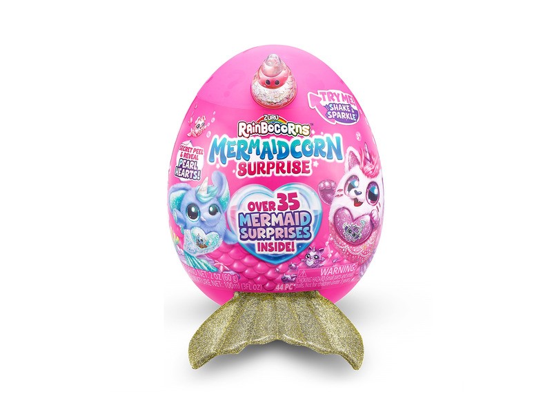 Rainbocorns Mermaidcorn meglepetés tojás – csillogó sellőfarok
