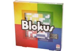 Blokus társasjáték – színes formák a játéktáblán