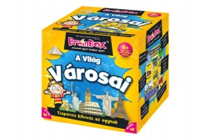 BrainBox – A világ városai társasjáték kártyákkal