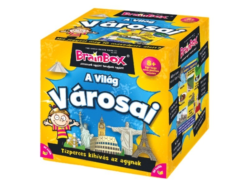 BrainBox – A világ városai társasjáték kártyákkal