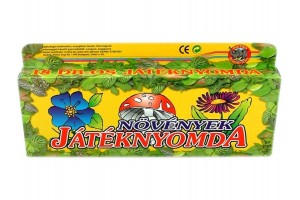 Dobozos játéknyomda — 18 guminyomda tintapárnával