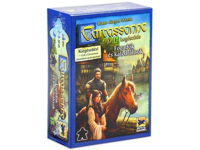 Carcassonne fogadók és katedrálisok kiegészítő