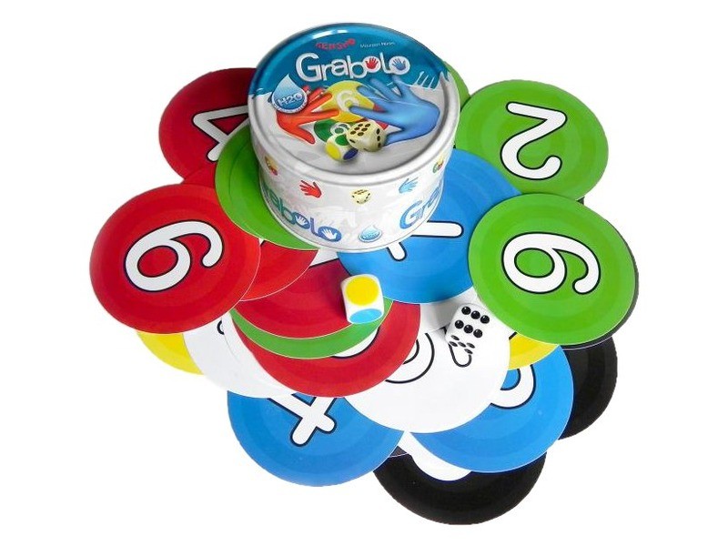 Grabolo társasjáték – doboz, 3-5 játékos, 6+ év