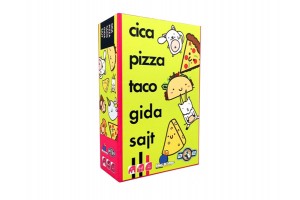 Cica Pizza Taco Gida Sajt – kártyás társasjáték