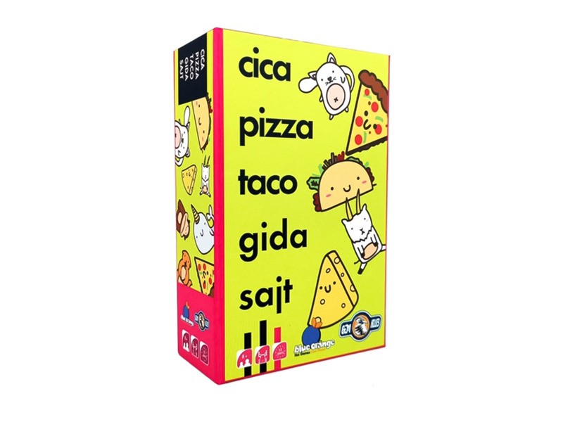 Cica Pizza Taco Gida Sajt – kártyás társasjáték
