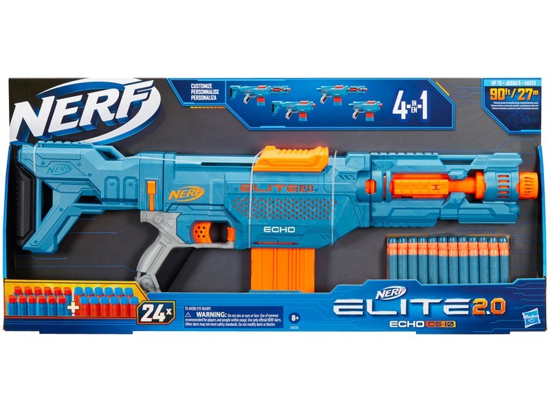 Nerf Elite 2.0 Echo kilövő és 24 töltény