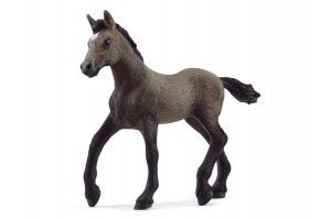 Schleich Peruano csikó - csokoládé szőr, fekete sörény