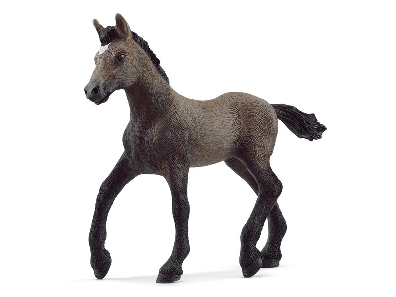 Schleich Peruano csikó - csokoládé szőr, fekete sörény