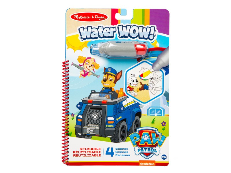 Rajzolás vízzel - Mancs Őrjárat (Chase) készlet