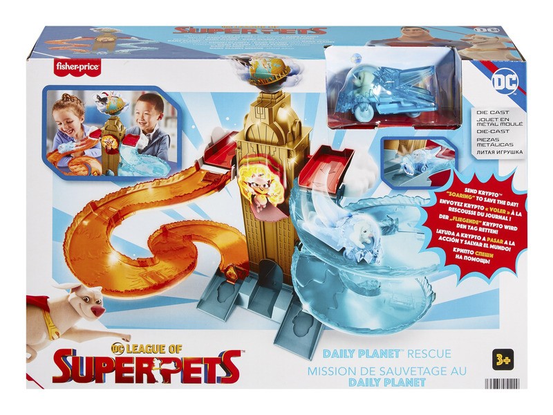 Fisher-Price DC Szuperállatok ligája bázis - játékkészlet