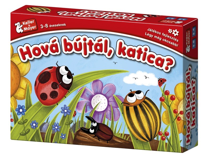 Hová bújtál, katica? – családi társasjáték (3+ év)