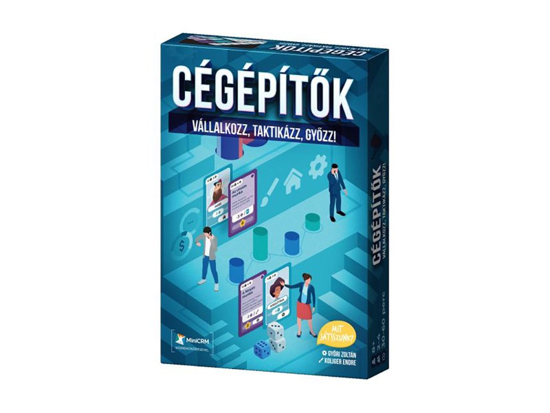 Cégépítők társasjáték doboza – Győri Zoltán