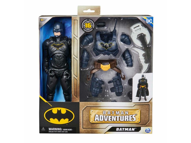 Batman 12\" figura - 17 pont, 16 kiegészítő