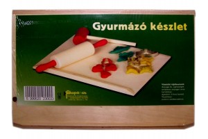Gyurmázó 6 darabos készlet - eszközök