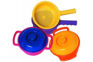 8 darabos konyhai játék lábasok szett