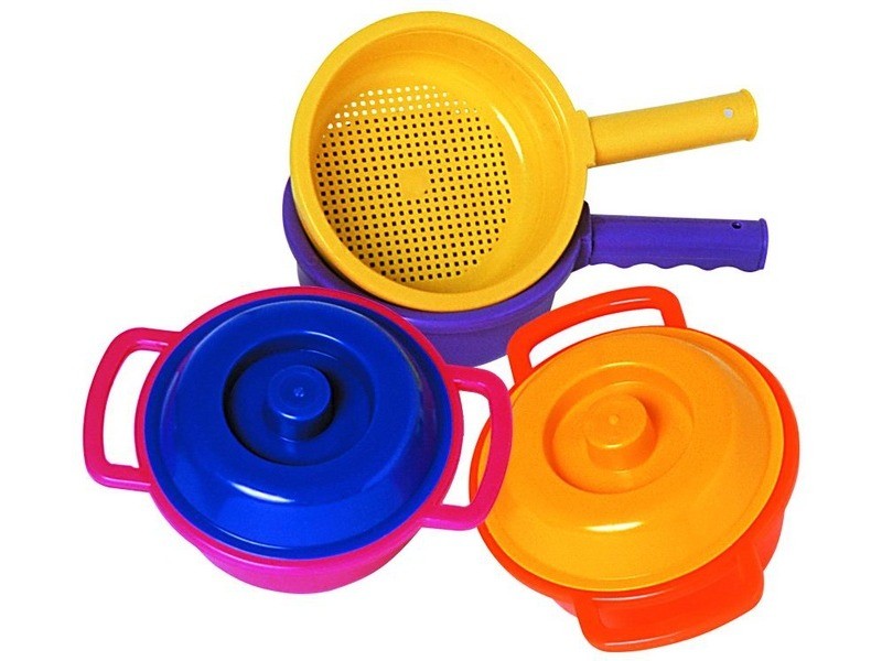 8 darabos konyhai játék lábasok szett