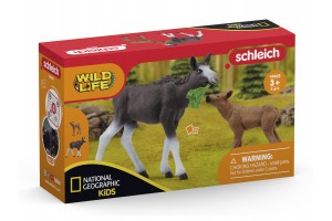 Schleich jávorszarvas borjúval (NatGeo)