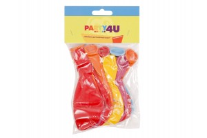 Gumi lufi 'Boldog szülinapot' 10 db, 33 cm