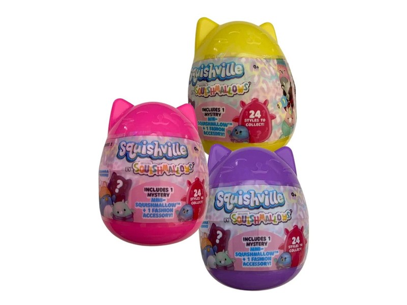 Squishmallows meglepetés 5 cm – gyűjthető mini plüss