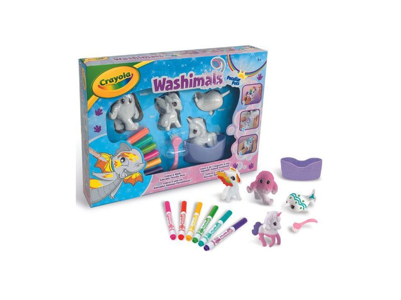 Crayola Washimals Állatkornis 4 figura készlet