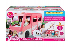 Barbie lakóautó óriáscsúszdával és medencével
