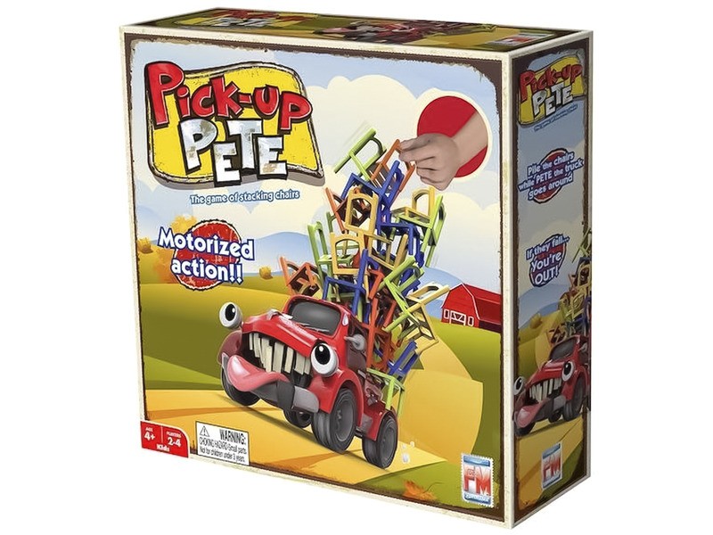 Pick-up Pete - székpakolós játék (2-4 játékos, 4+)