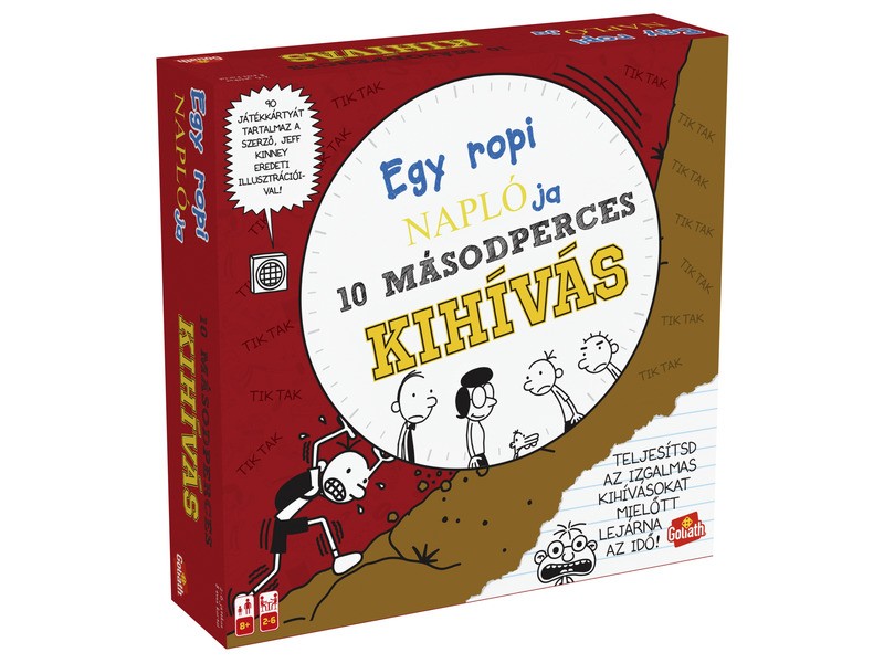 Egy ropi naplója – 10 másodperces kihívás doboza