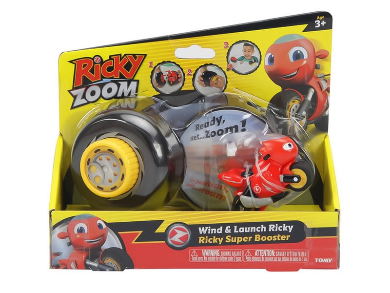 Ricky Zoom kilövő figura és kapszula
